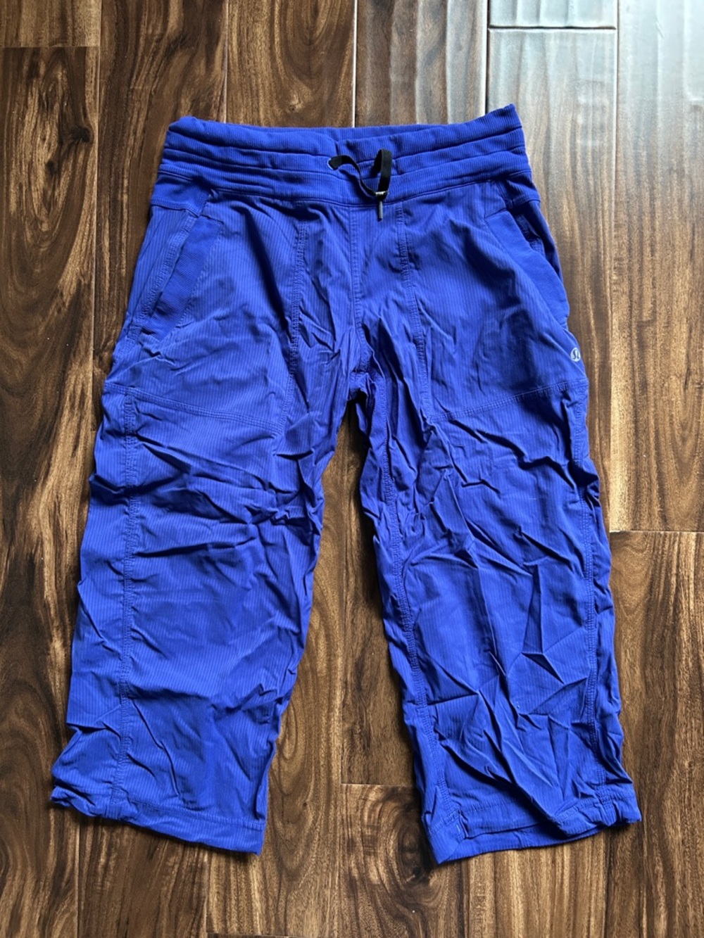 Lululemon Royal Blue Cropped Dance Studio Pants (Unlined)